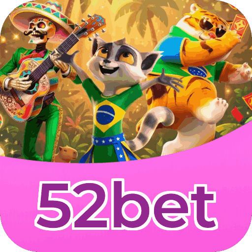 Catálogo slots 52bet mostrando top jogos Gates Olympus Sweet Bonanza Fortune Tiger Big Bass volatilidade RTP